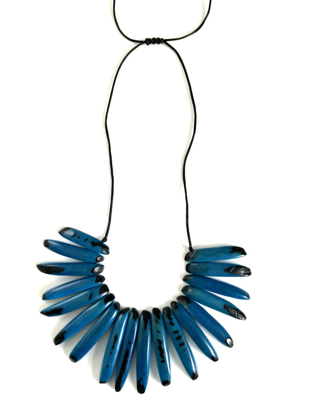 Colmillos necklace - Turquoise