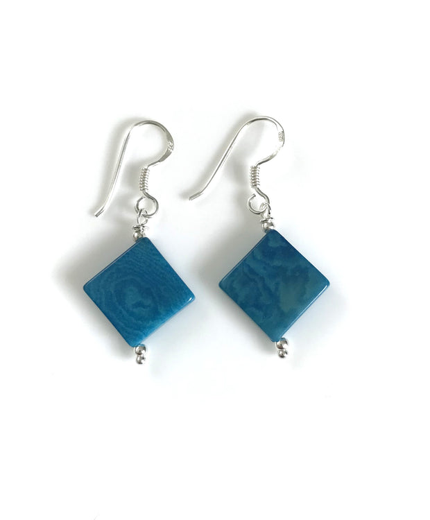 Diamantico earrings (11mm) - Turquoise