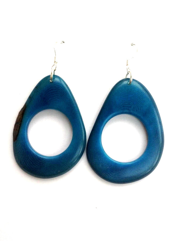 Donut earrings - Turquoise