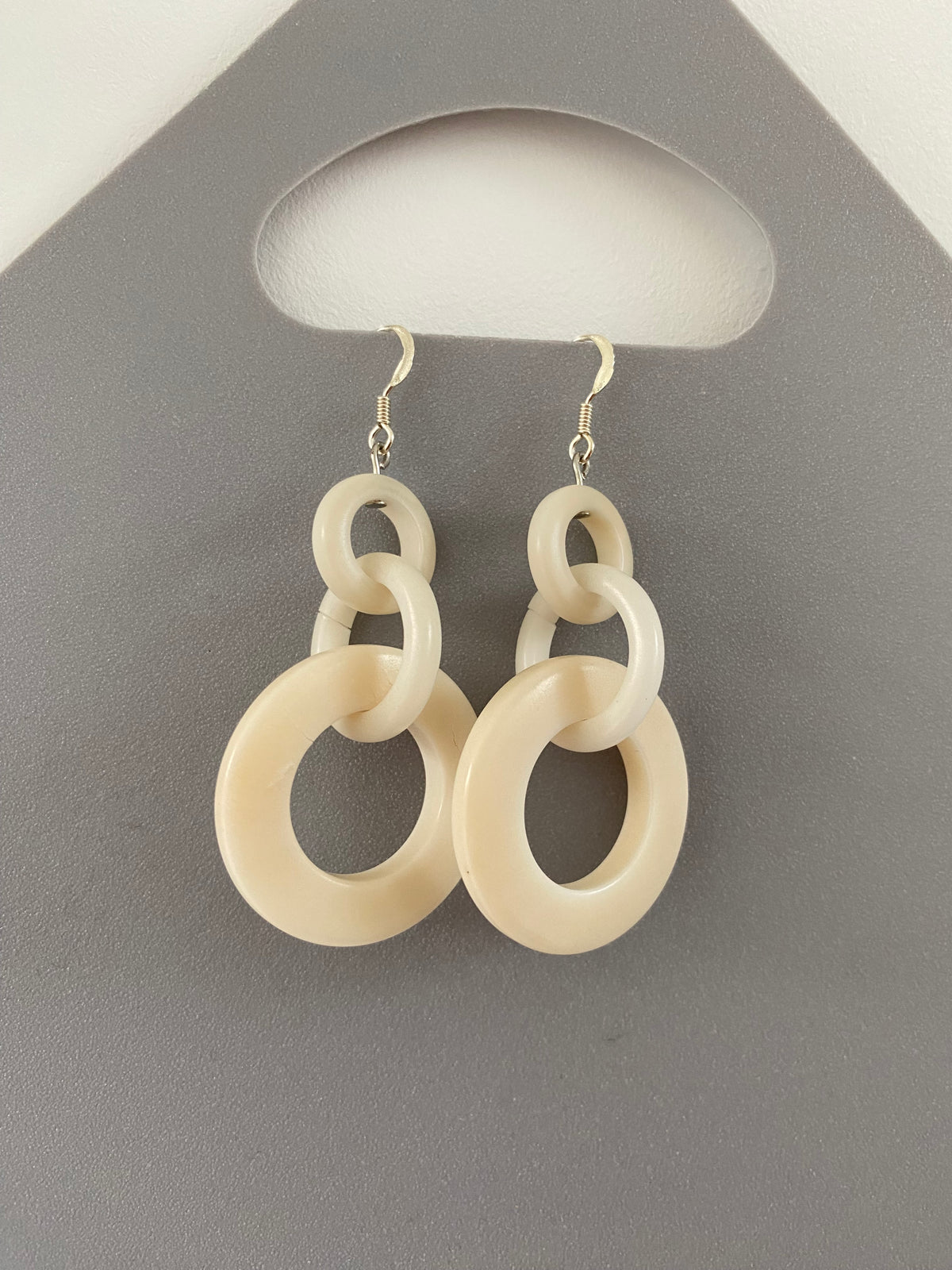 Hoops Earrings - Ivory