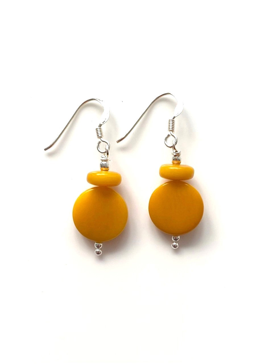 Alicia earrings - Yellow/mustard