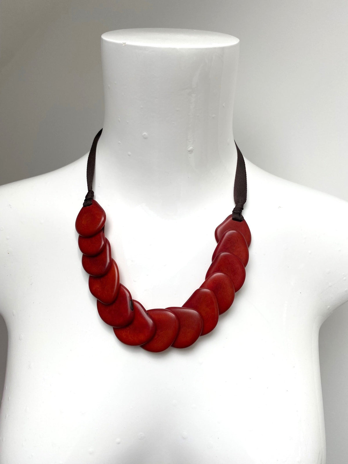 Moneditas Necklace - Red