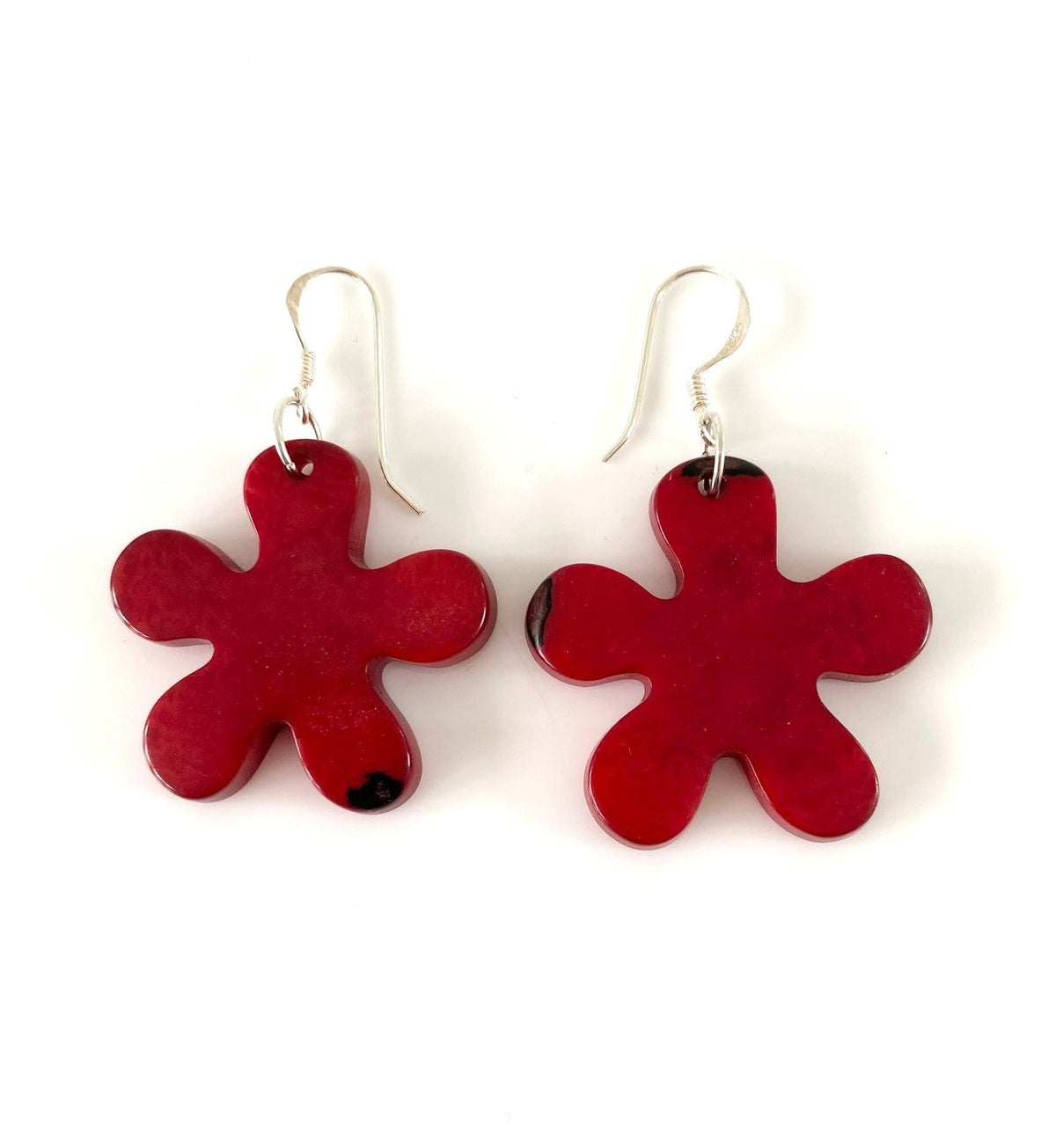Roseta Earrings -  Red