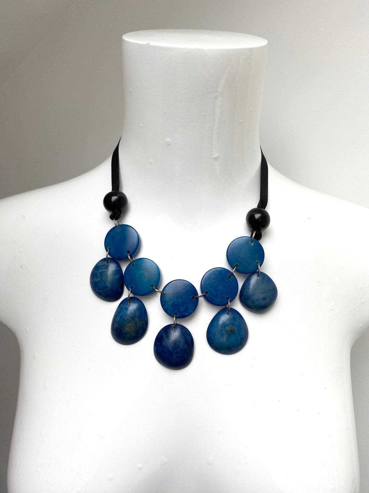 Princesa necklace - Blue