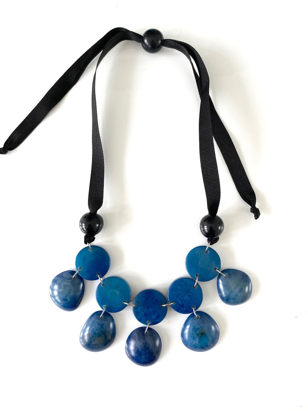 Princesa necklace - Blue