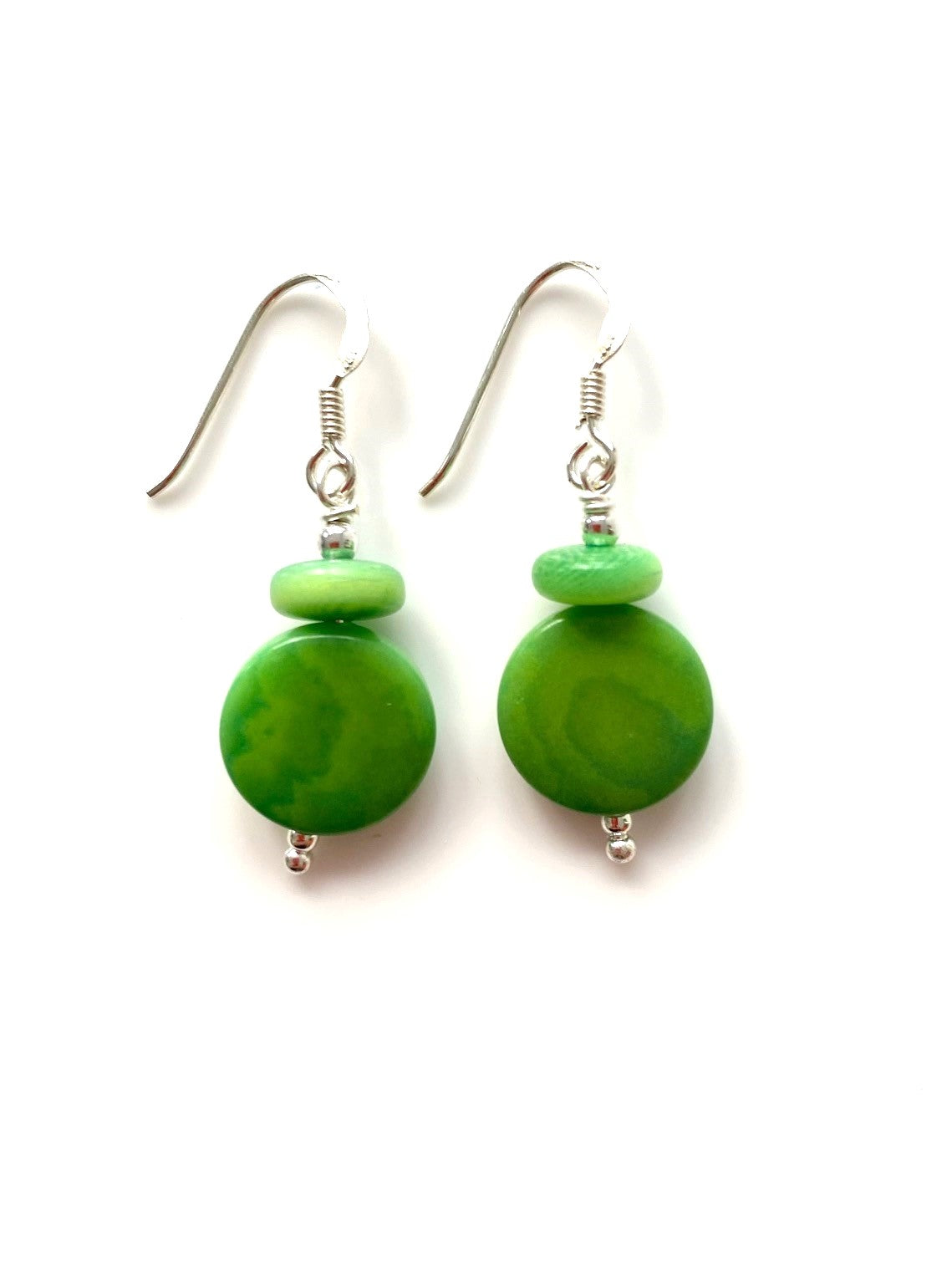 Alicia earrings - Green Emmerald