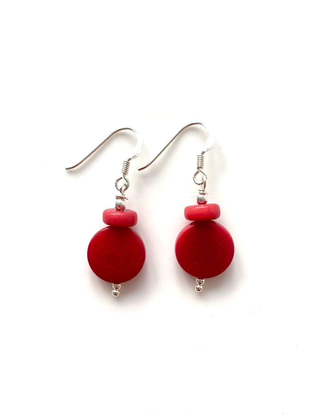 Alicia earrings - Red