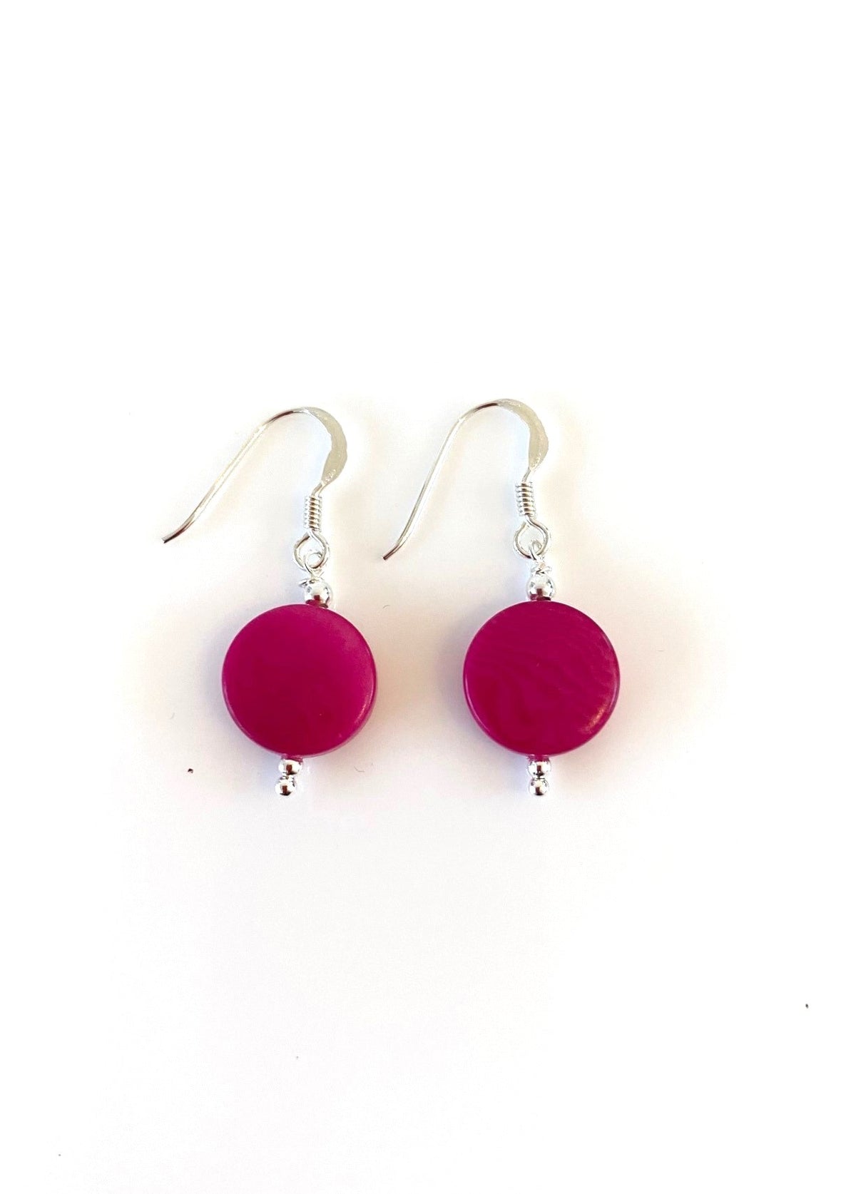 Andrea earrings - Pink/Fuchsia