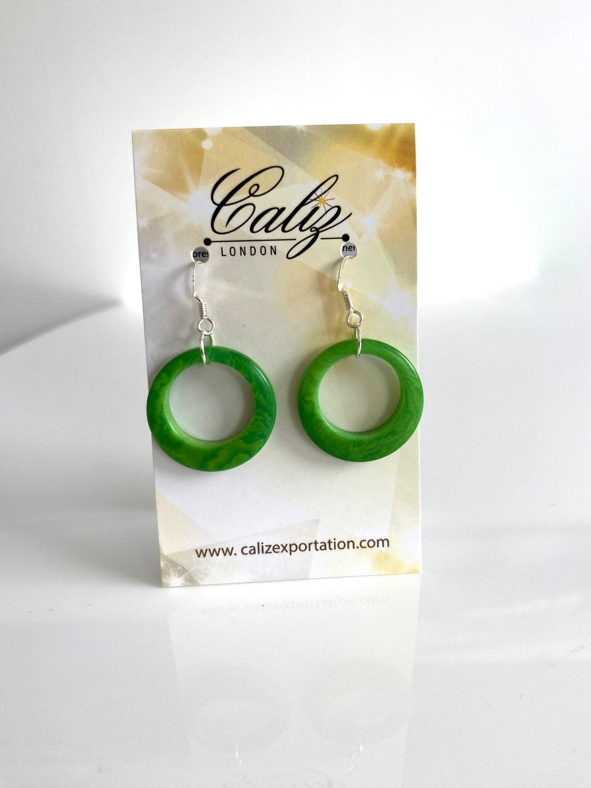 Aros Earrings - Green