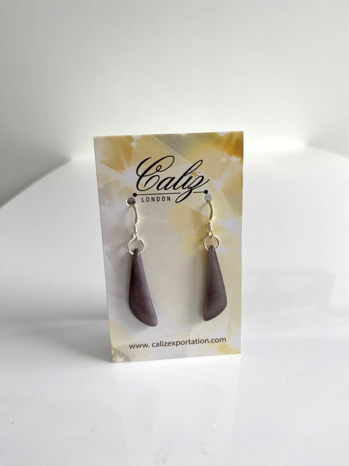 Colmillos earrings - Grey