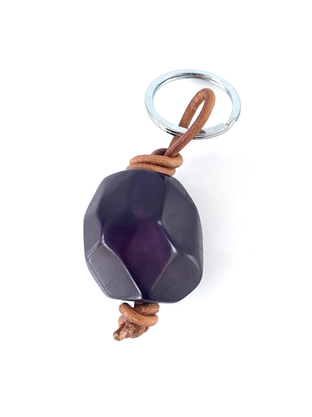 Diamante Keyring - Purple