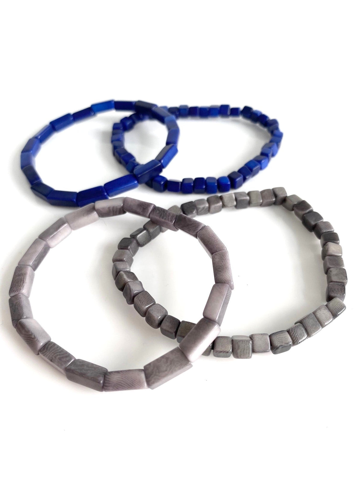 Unisex Cuadros Bracelet - Navy