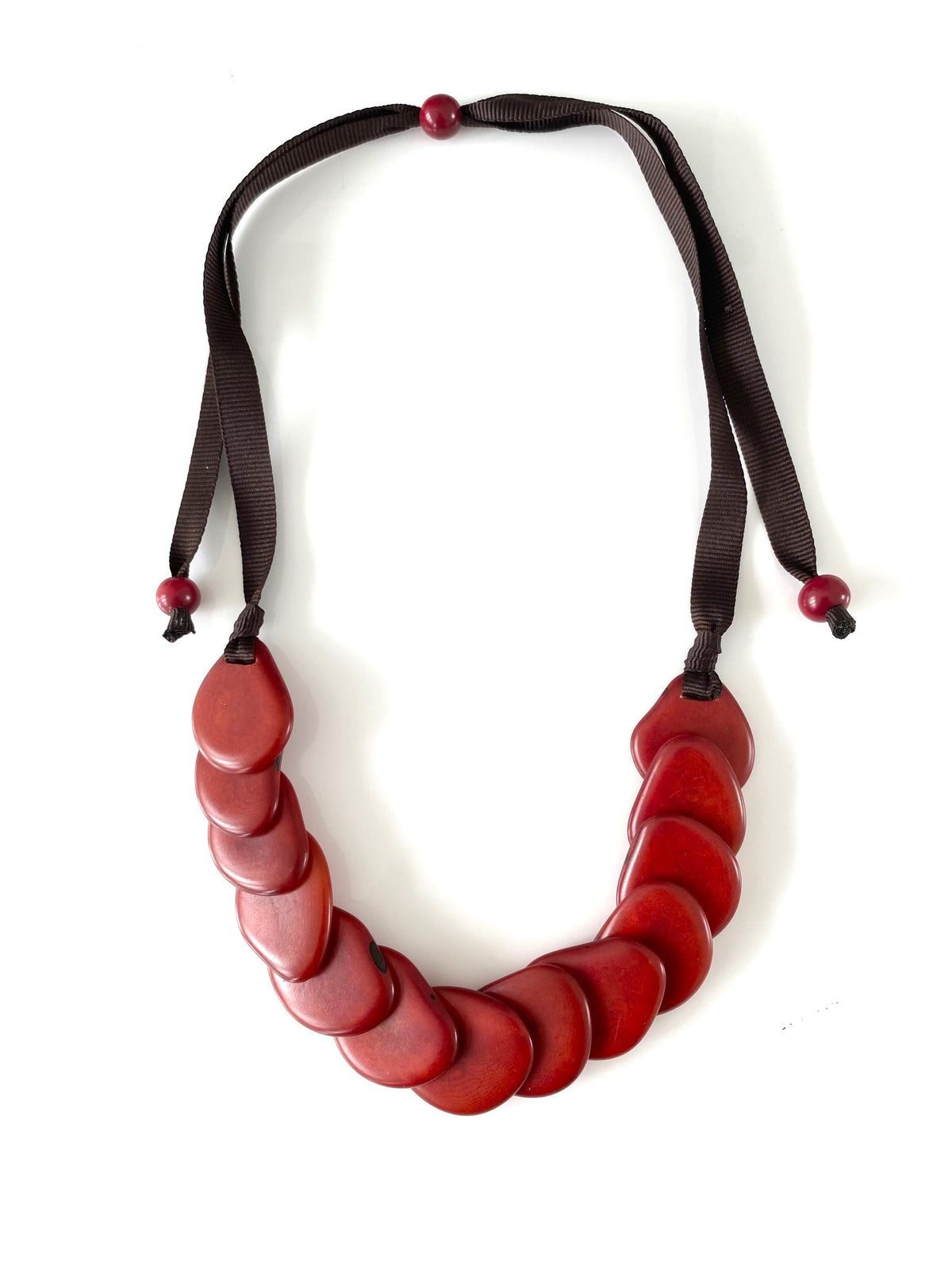 Moneditas Necklace - Red