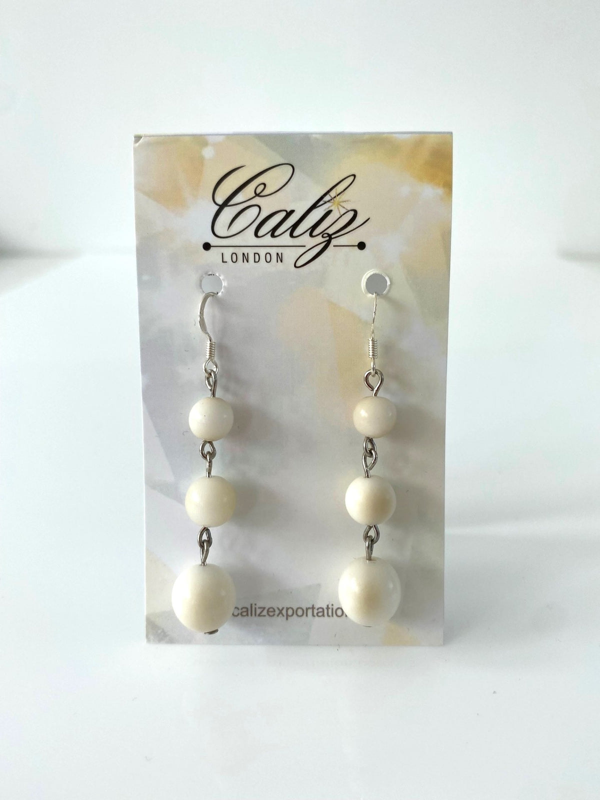 Pepitas Earrings - Ivory