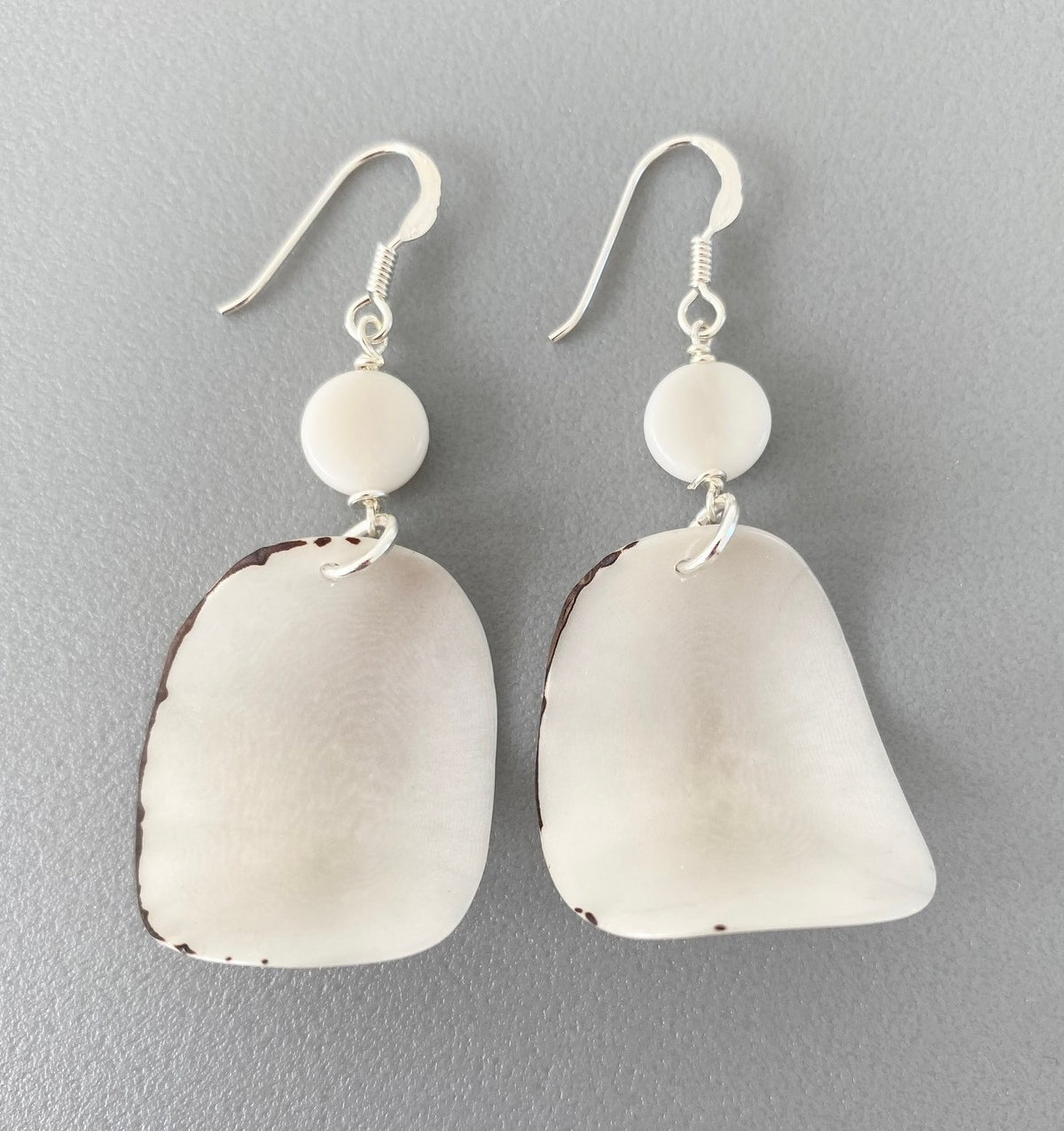 Pluma Earrings - Ivory