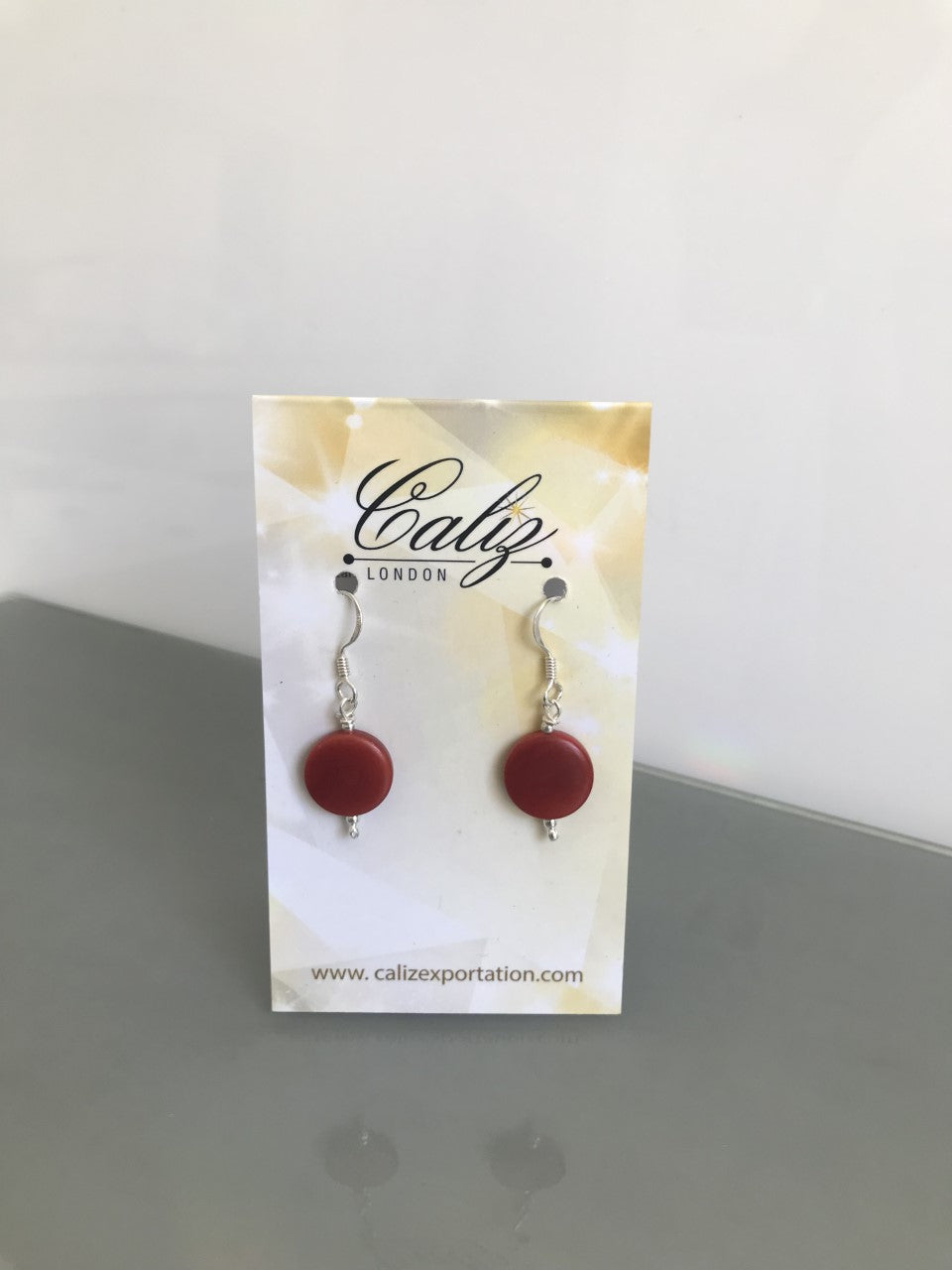 Andrea earrings - Red