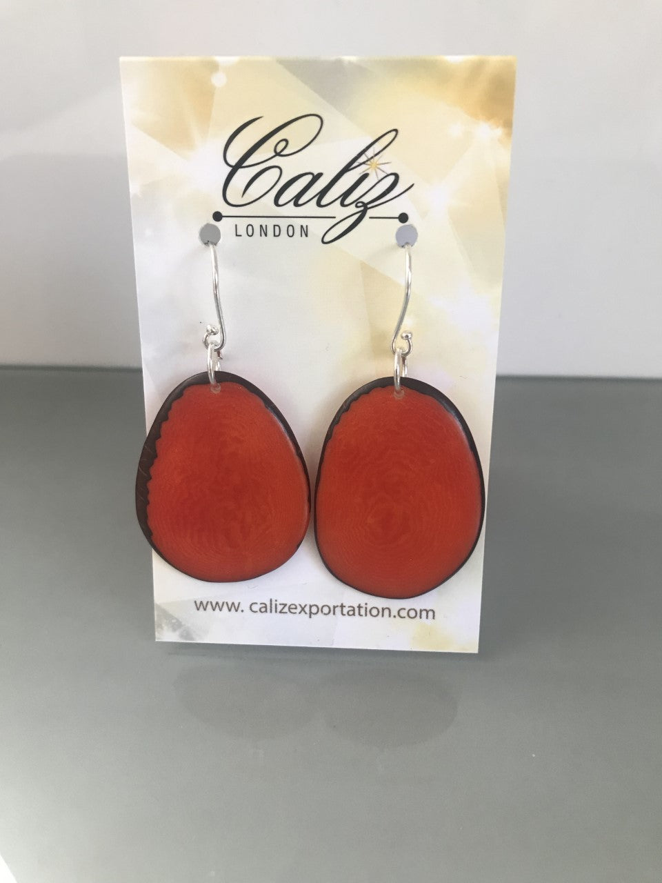 Escama Earrings - Orange