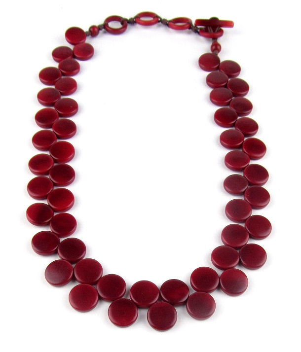 Kate Necklace - Red
