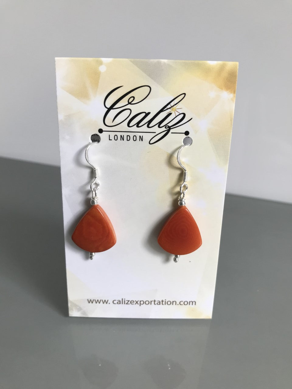 Lagrimas Earrings (14mm)  - Orange