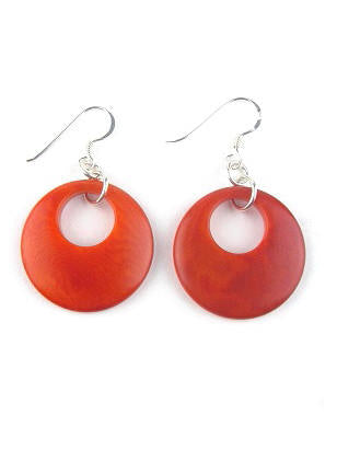 Luna earrings - Orange