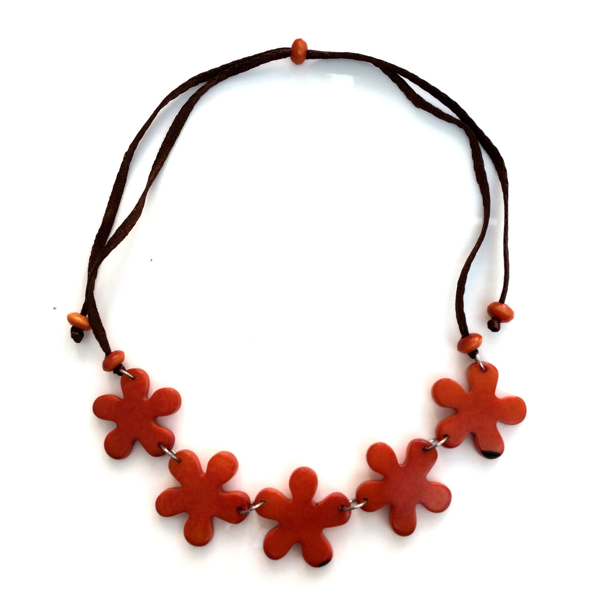 Roseta Necklace - Orange