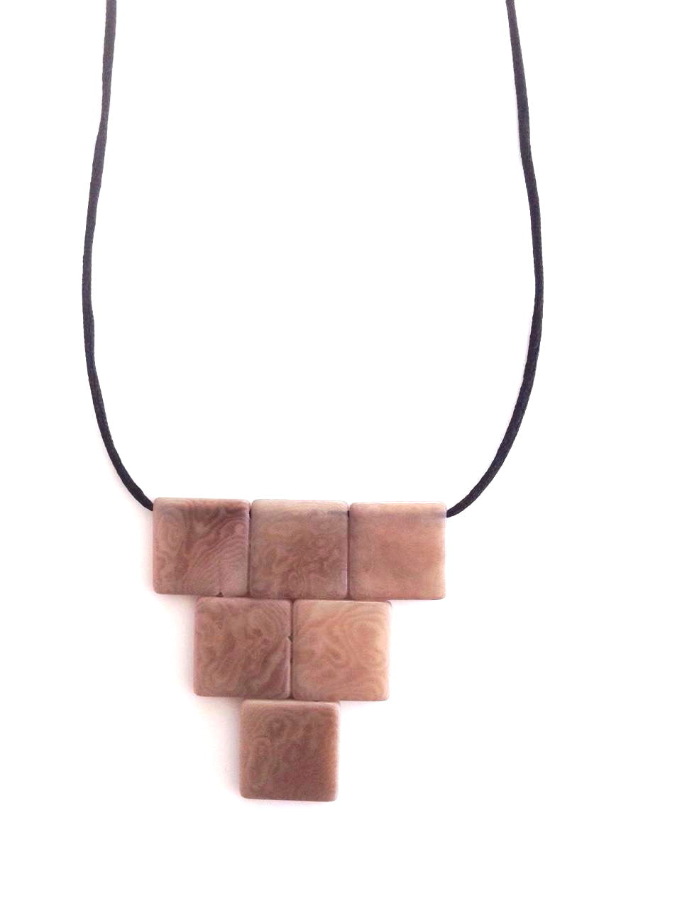Cairo necklace - Brown Light