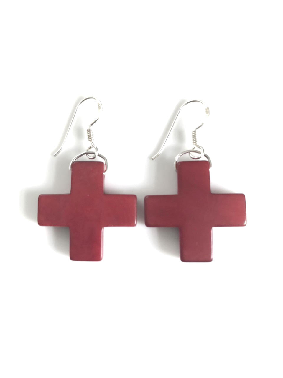 Cruz Earrings - Red