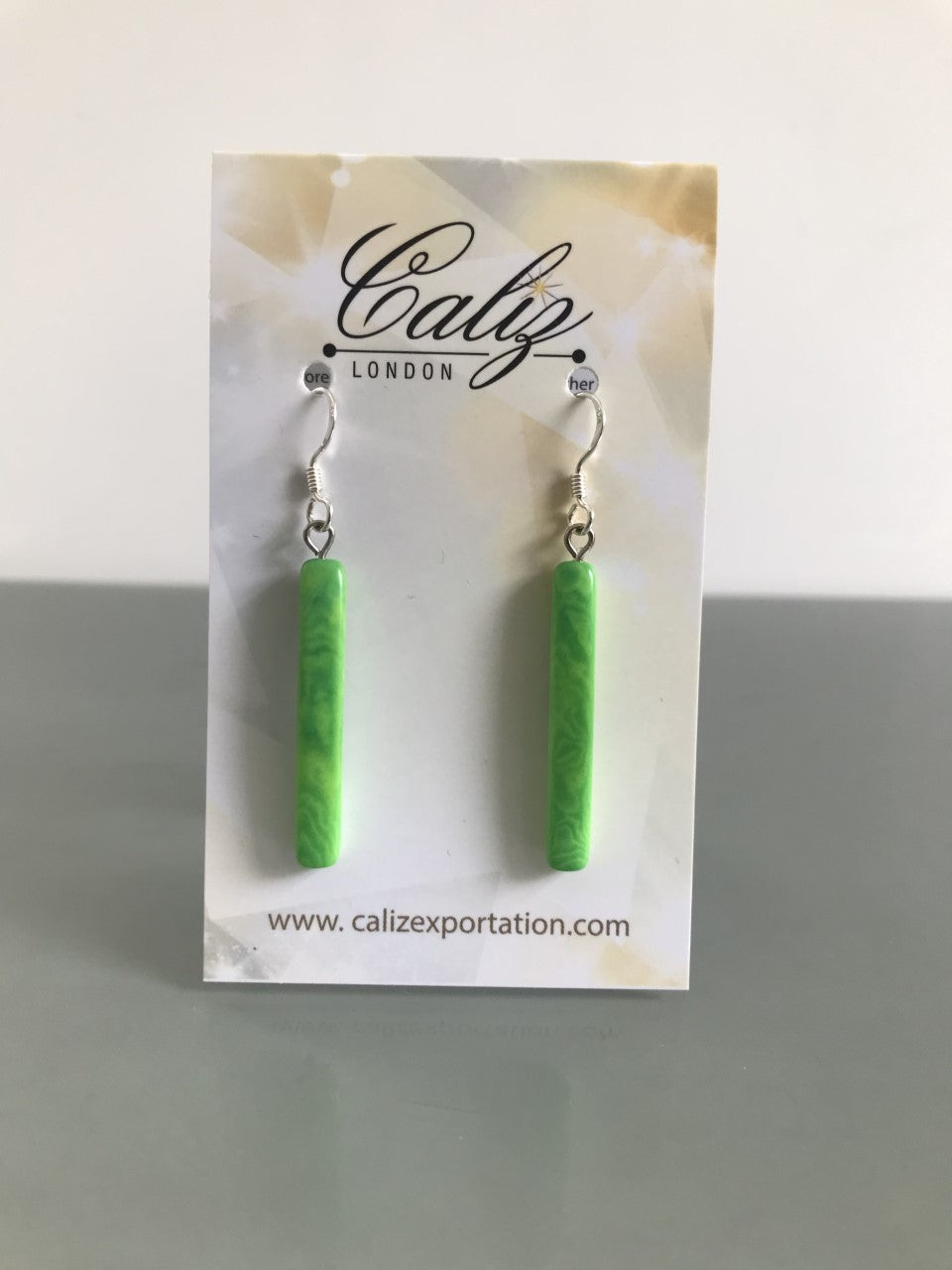 Espada earrings - Green