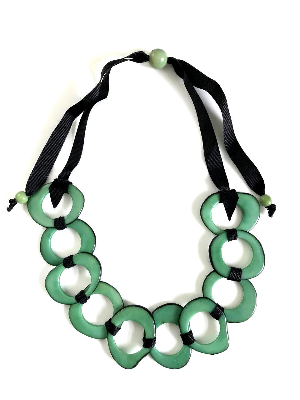 Paola necklace - Green Mint