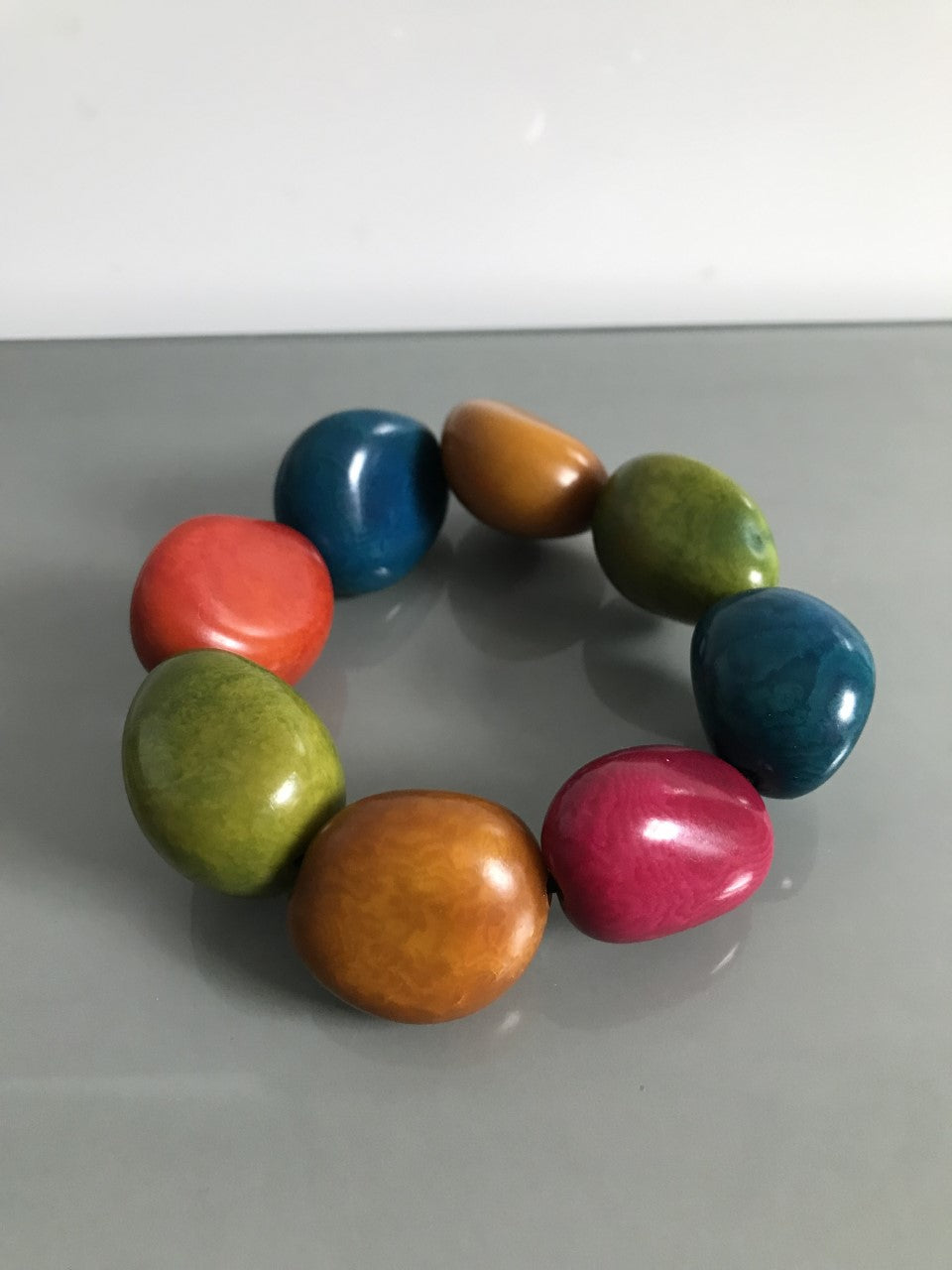 Tagua Bracelet - Multicoloured